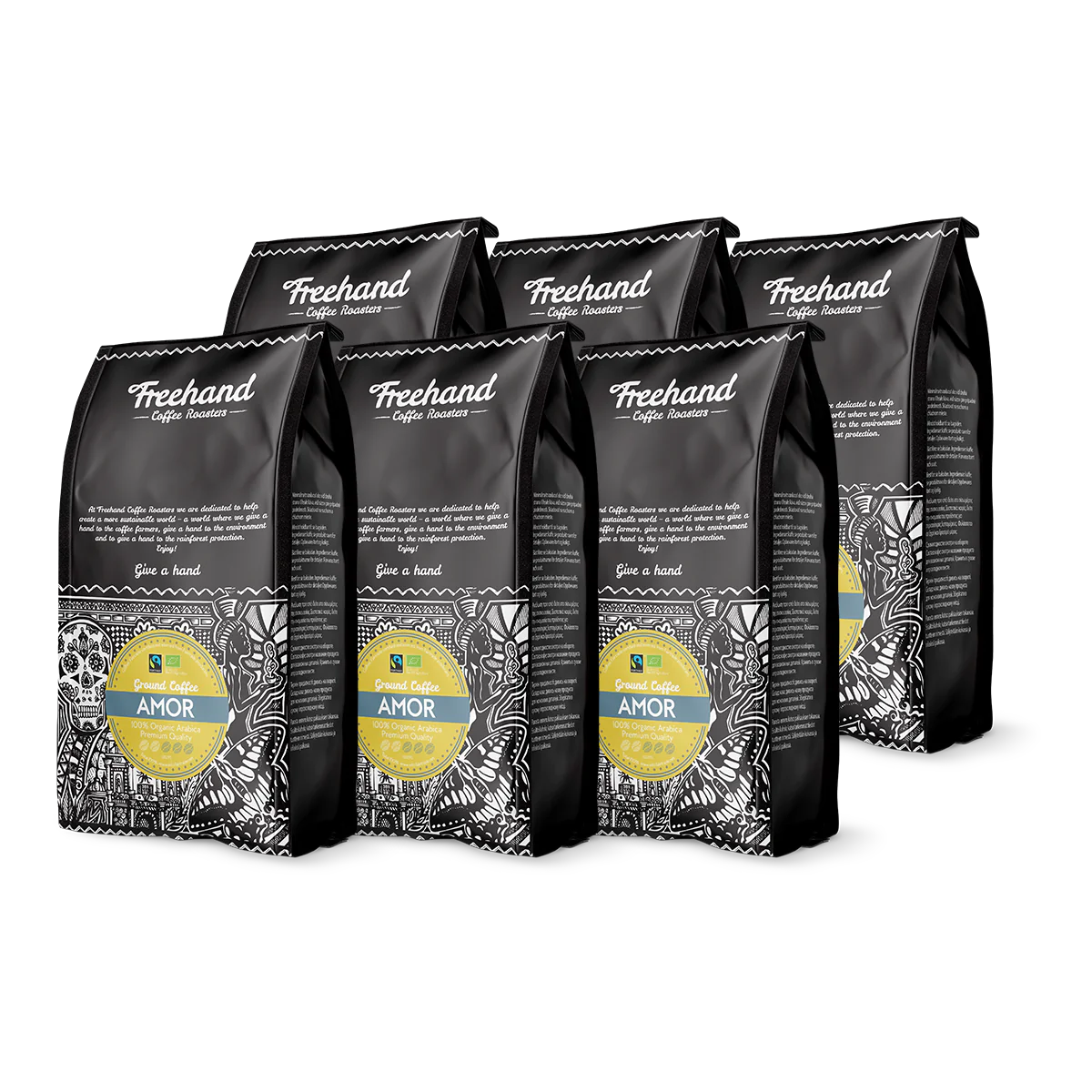 Freehand Amor Filterkaffe smagskasse 6 kg. - 6 kg..