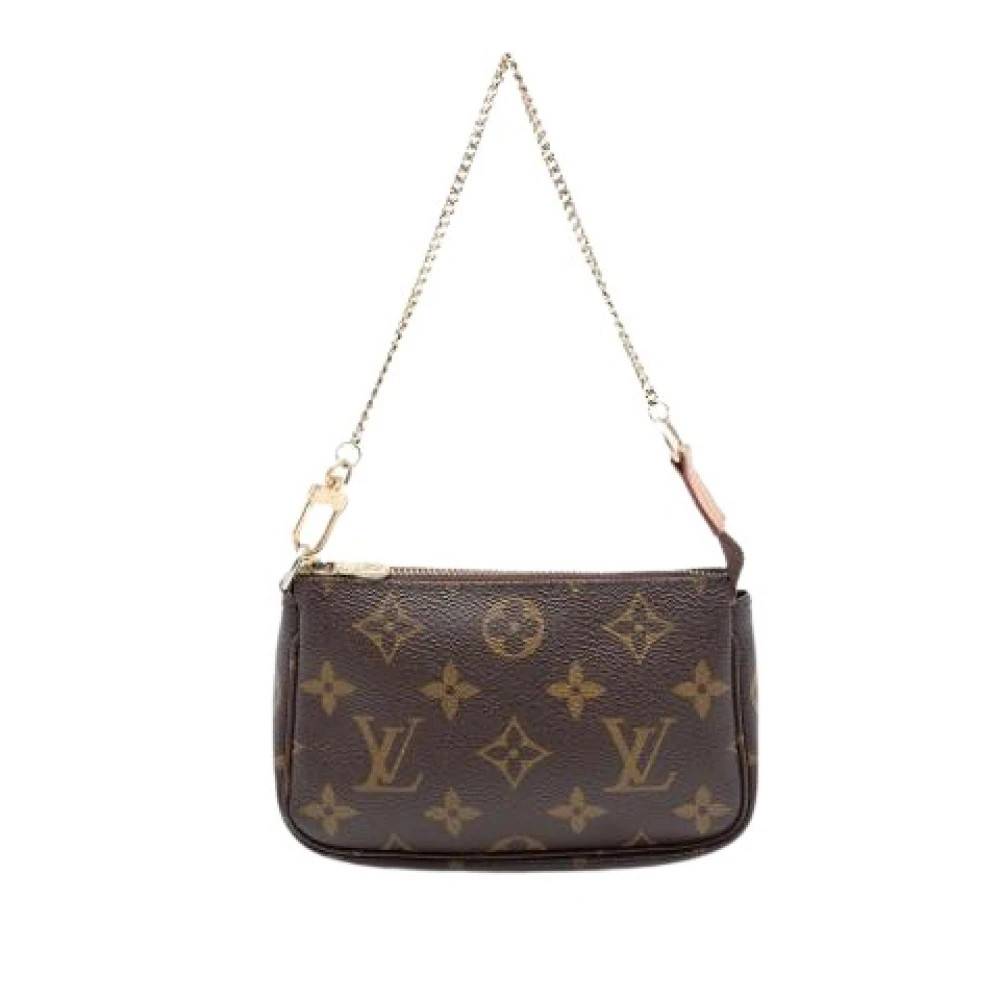 Louis Vuitton Vintage Pre-owned canvas tasker - Vintage - Dame - Brun - ONE SIZE -