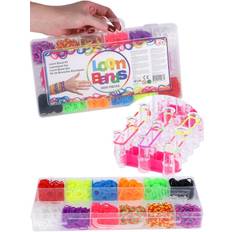 Loom Bands Gummisnoddar med 2500 delar