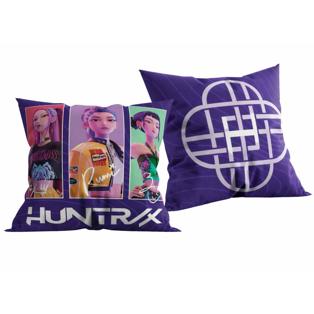 K-pop Demon hunters dekorativ kudde 40x40 cm