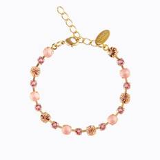 Caroline Svedbom Calanthe Armband/ Flamingo Combo (Guld)
