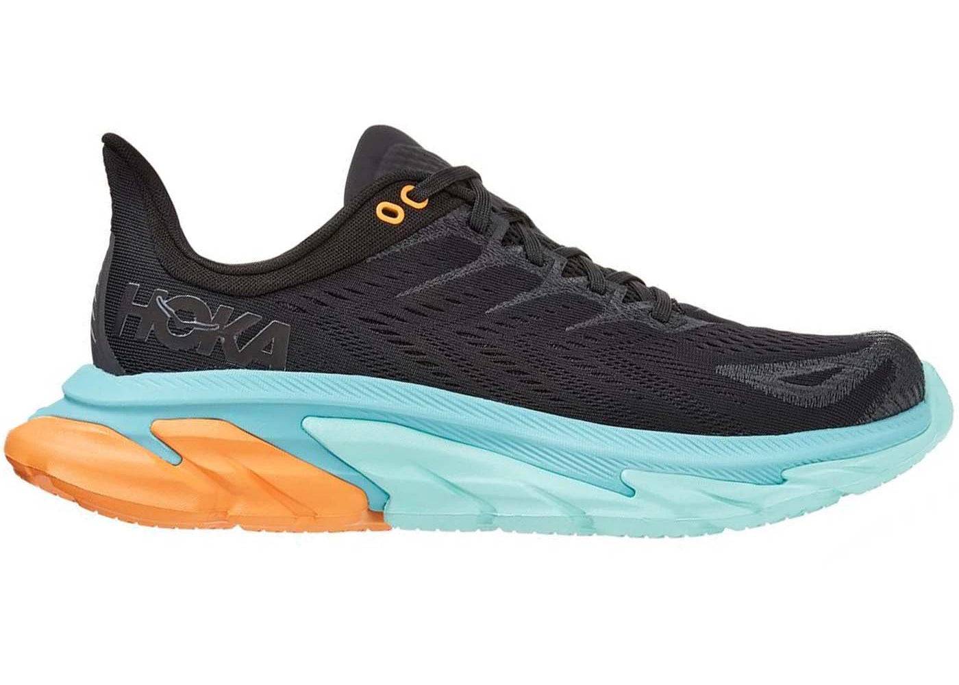 Hoka One One Clifton Edge Black Aquarelle - UK 7