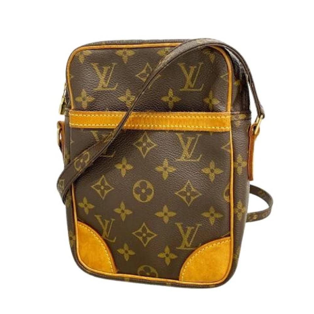 Louis Vuitton Vintage Pre-owned Vintage Skuldertaske - Vintage - Dame - Brun - ONE SIZE - Uld