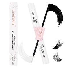 Lash Bond and Seal Lim Diy Cluster Lime Adhesive Sträcka av damfransar Hållbara och vattentäta 2 i 1 Lämplig för limlim för Gemerry -förlängning Falsk individuella ögonfransar (5 ml + 5 ml)