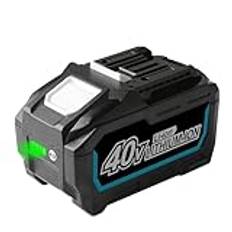 ENERGUP 40 V 2500 mAh ersättning för Makita 40 V batteri BL4025 BL4020 BL4060 BL4050F BL4040 BL4080F med LED-indikator