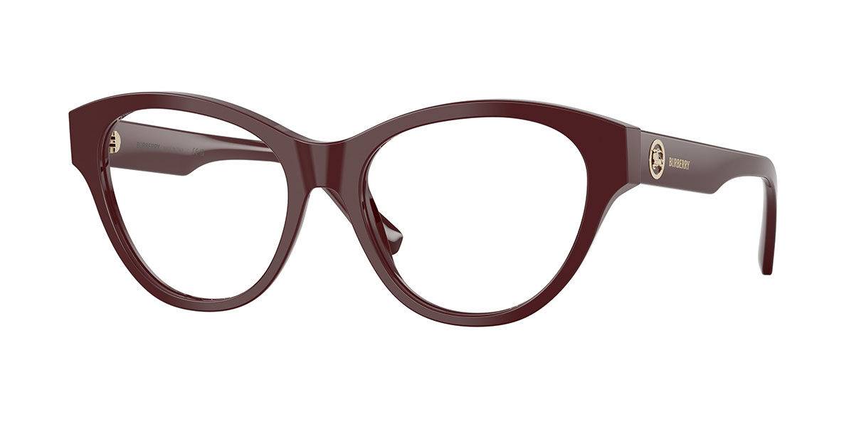 Burberry BE2458 4119 52 Briller Kvinder - Burgundy - 52mm