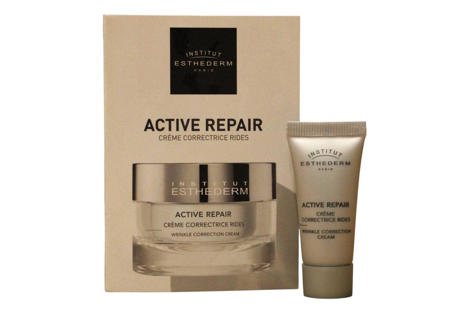 Institut Esthederm, Active Repair, lysnende dag- og natcreme til ansigt og hals, 5 ml *Prøve
