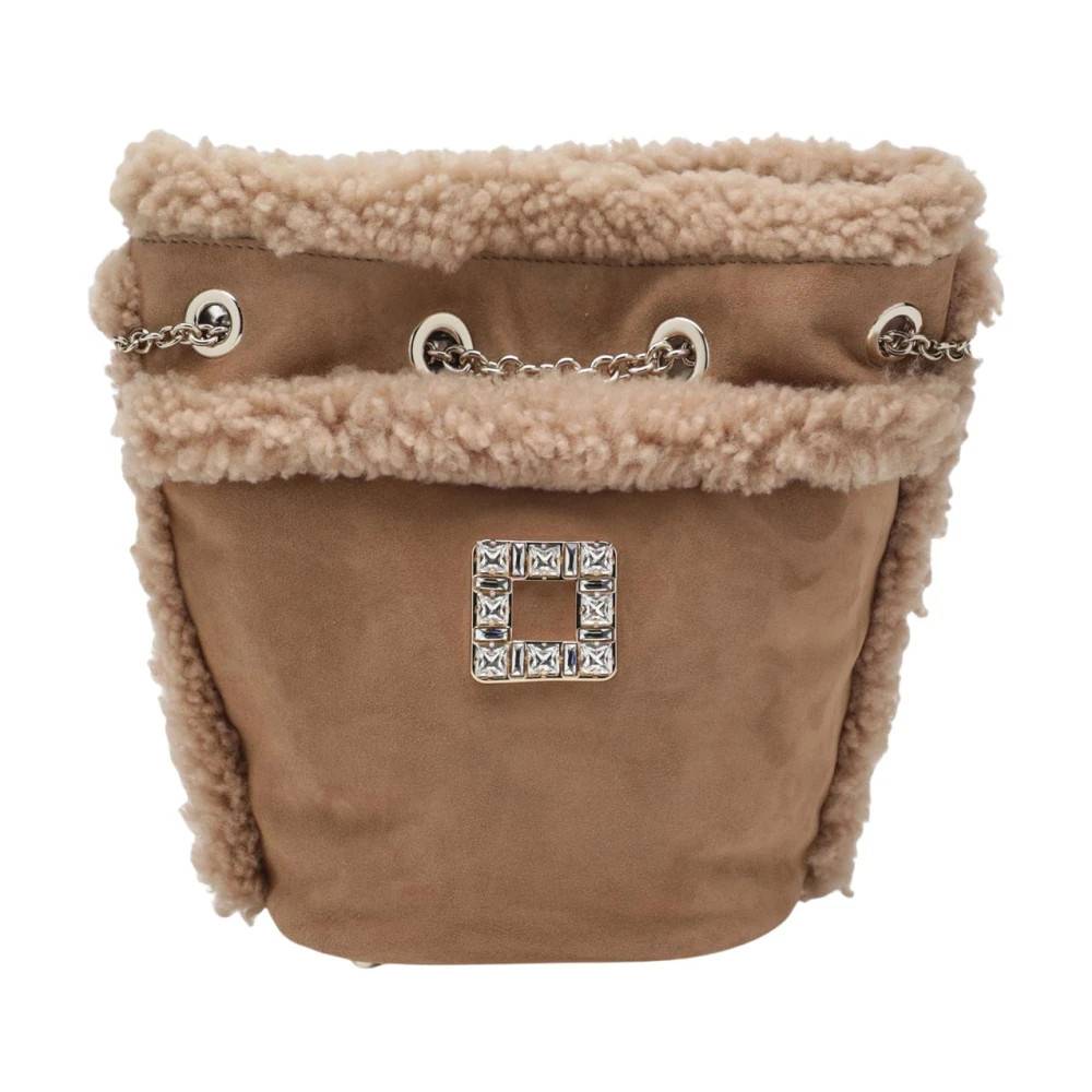 Roger Vivier Zaino Piccolo Tres Vivier - Tasker - Dame - Brun - ONE SIZE - Uld