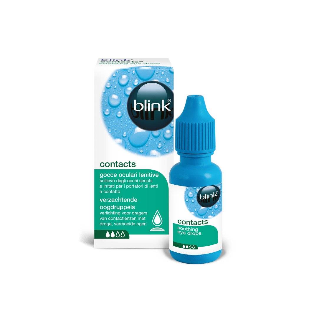 Gocce oculari BLINK Contacts 10 ml. l (per lenti a contatto)