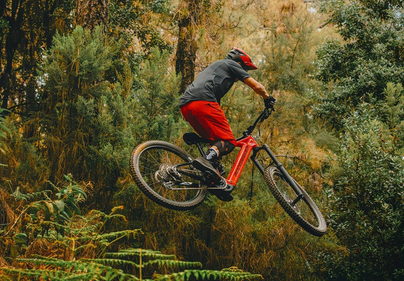 Mondraker Level R Elsykkel Red, Str. L (L)