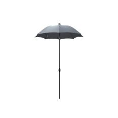 Ellen parasol Ø150 cm med knæk - Antracit grå