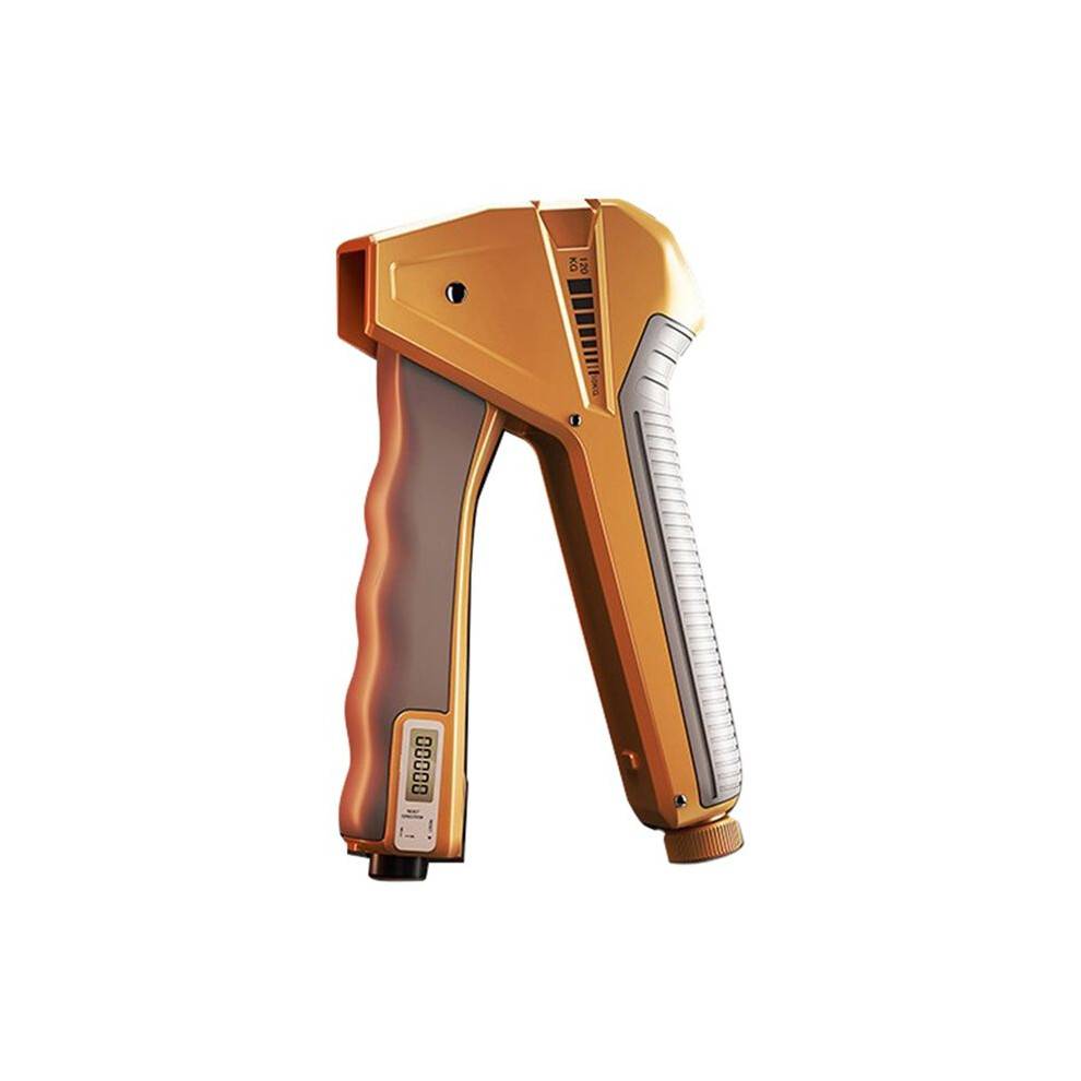 10-120Kg Hand Grip Strengthener Resistance Finger Exerciser Counting Hand Gripper for Muscle Build Orange