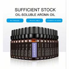 1 flaska växtbaserad eterisk olja 10 ml aromaterapiljus DIY, luftfuktare, doftsten, massageolja eterisk olja - Multifärgad (Multi-size)