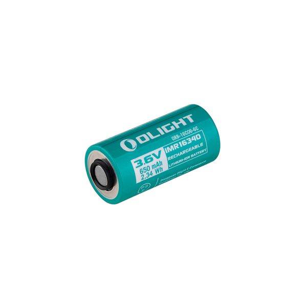 Custom 16340-batteri OLIGHT - 650 mAh / Perun Mini / Perun 2 Mini / Baton 3/4 / S1R-II