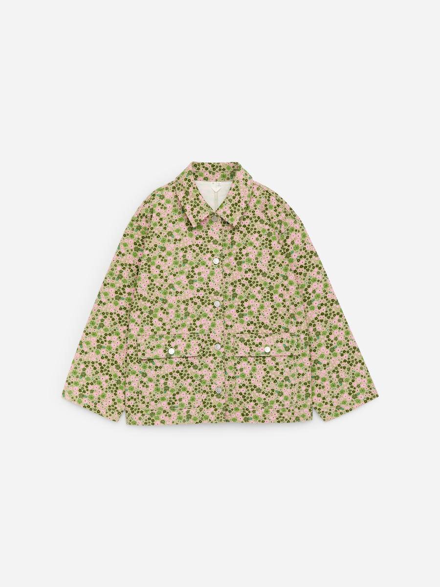 ARKET A-Line Denim Jacket -Green, 122
