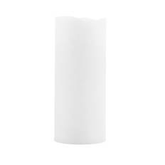 House Doctor Stearinlys LED - Hvid, H: 18 cm.
