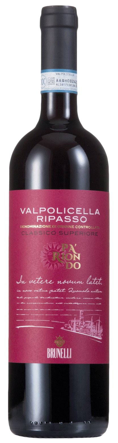 Brunelli Pa'Riondo Ripasso Classico Superiore.