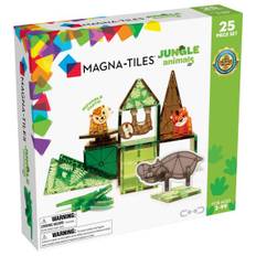 Magna-Tiles Magnetisk Legetøj - Jungle Dyr - 25 dele