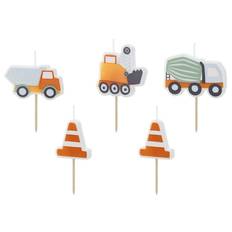 PartyDeco Kagelys Maskiner 5 Pak
