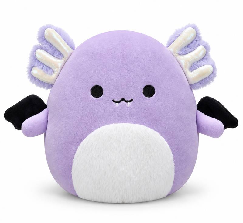 Squishmallows Halloween Monica Fladdermus Axolotl (19cm)