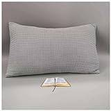 Soffa kuddfodral 50x70 50x60 40x60 Övedrag för prydnadskuddar Pillow Cases 40x70 sovkuddfodral sammet kuddfodral Sofa Throw Pillow Cover (Color : Light grey, Size : 40x70 cm (1pcs))