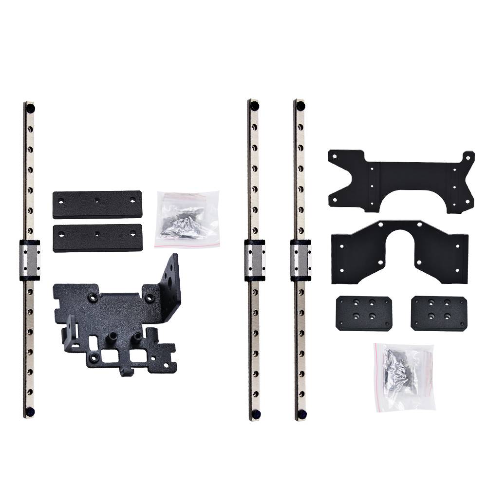 Ender-3 V3 SE Y-axis Dual Linear Guide Kit For Creality 3D Printer Ender3V3SE X-Axis Upgrade Guide Kit MGN9H 300mm CNC Backplate