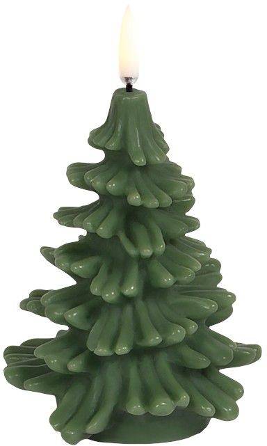 Uyuni Lighting Juletræslys LED Ø9xH12 cm, Olive Green