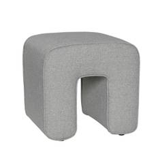 Sculpture Pouffe Dark grey