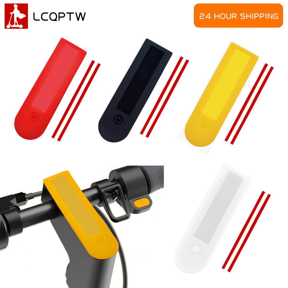For Max G30 Dashboard Display Silicone Case for Segway Ninebot G30D Electric Scooter Waterproof Dirt-resistant Tape Panel Cover
