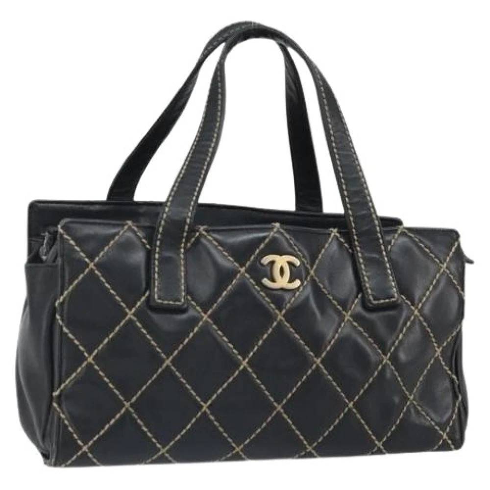 Chanel Vintage Pre-owned Vintage Håndtaske - Vintage - Dame - Sort - ONE SIZE - Læder