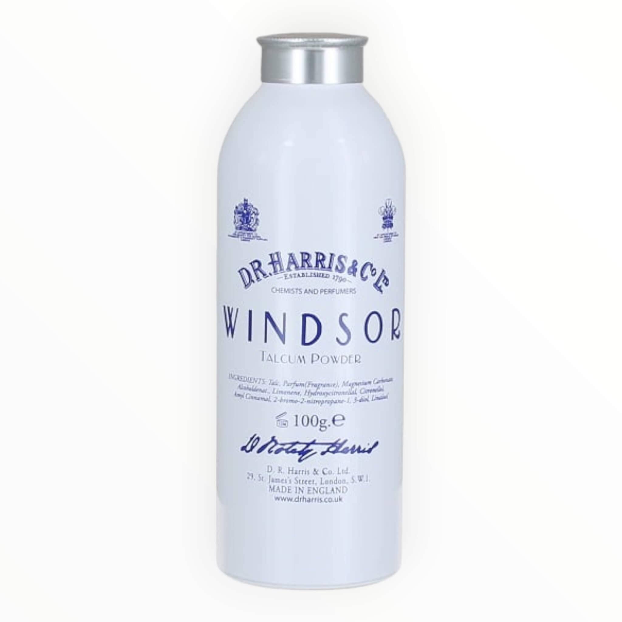 D.R. Harris Windsor Talcum Powder, 100 g.