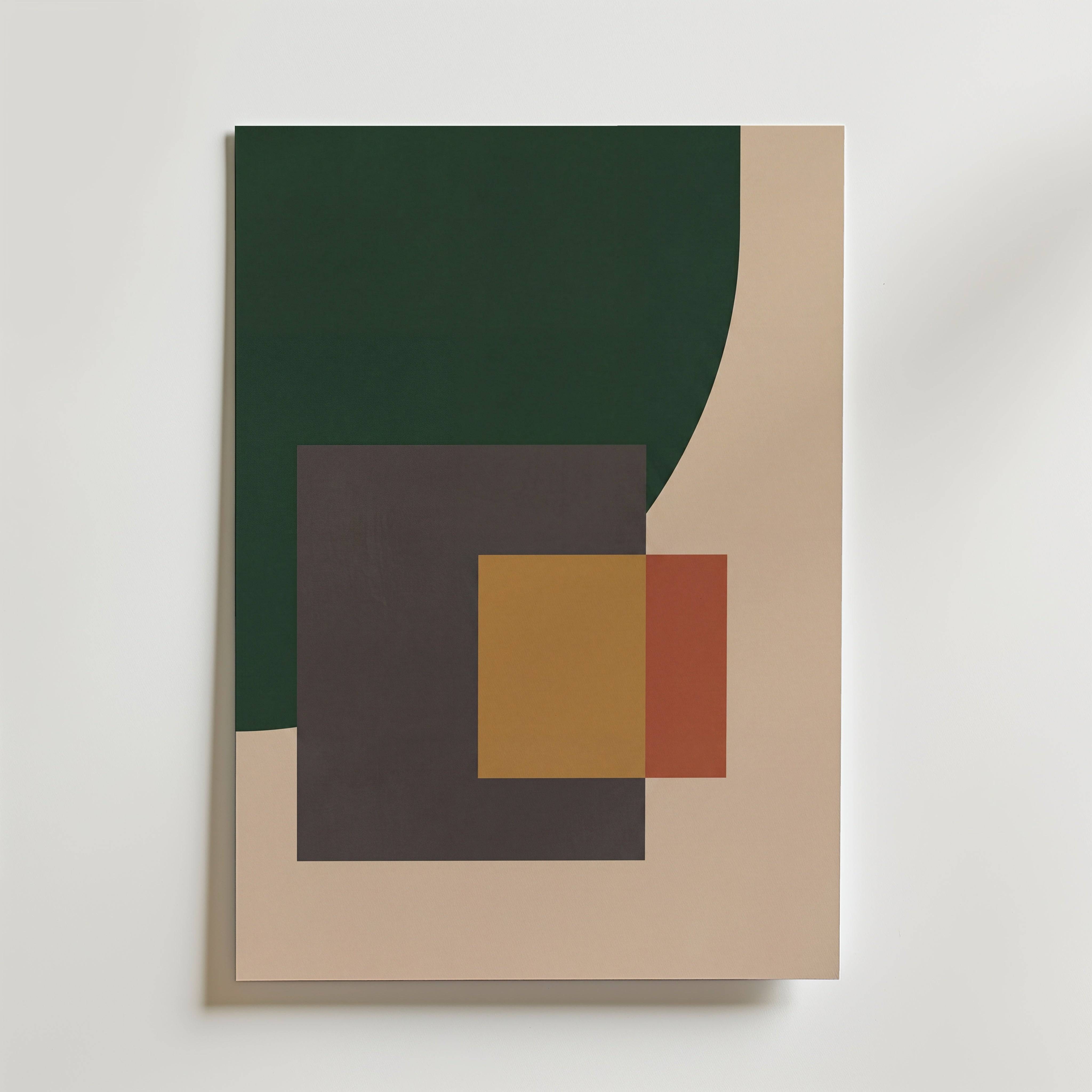 Forest Forms - Premium Canvas 40x50 cm
