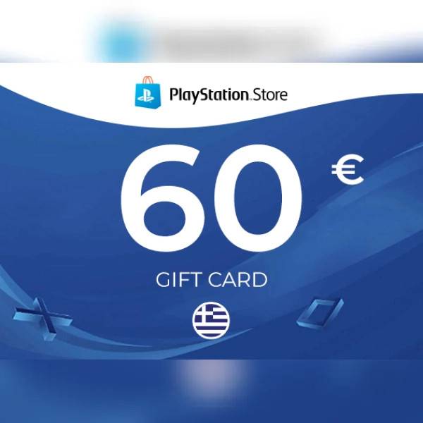 PlayStation Gift Card 60 EUR - GREECE.
