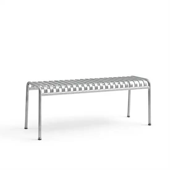 HAY havebænk - Palissade Bænk - Galvaniseret stål - hot galvanised