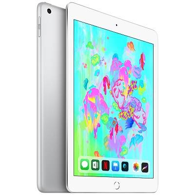 Begagnad iPad 6 2018 128GB Wi-Fi Silver Grade B