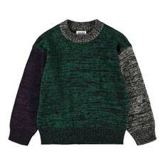 Molo Brian Strikket Sweater Mix Colour  Mix Colour 98/104 cm  Grøn  98/104 cm  mand