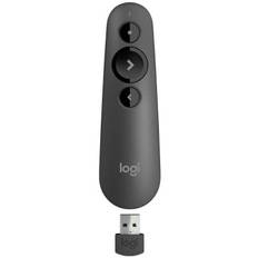 Logitech R500s, presentationsfjärrkontroll med laser, RF/Bluetooth, max 20 m - Grafitgrå