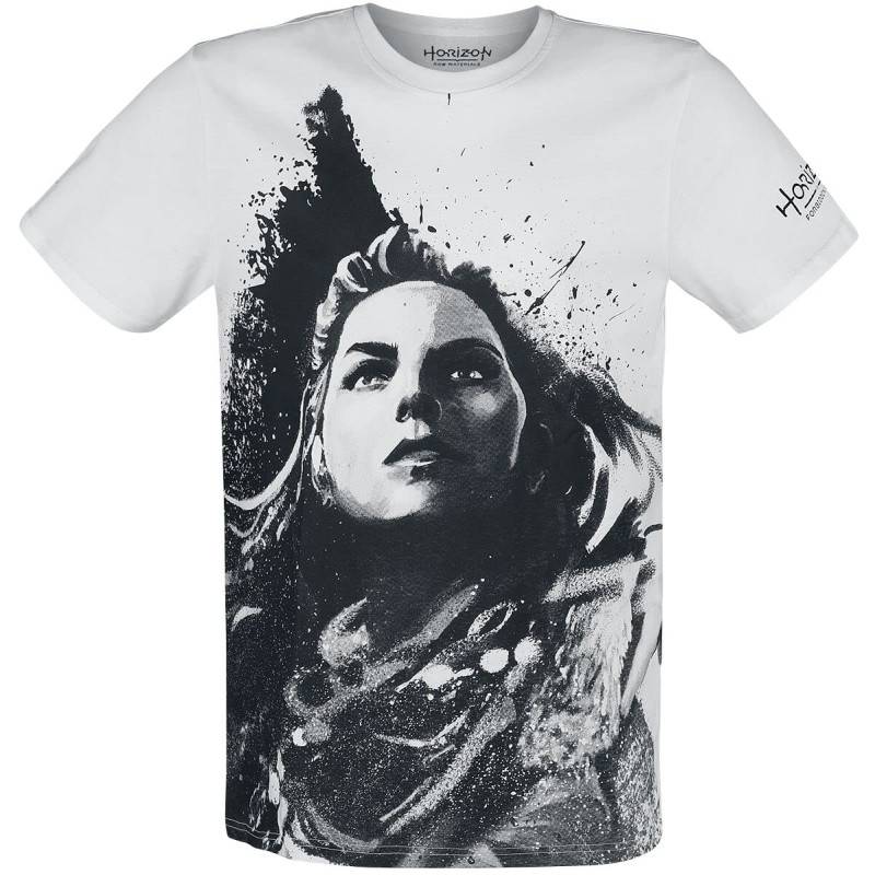 Horizon Forbidden West - Aloy Spray - Men's Short Sleeved T-Shirt S