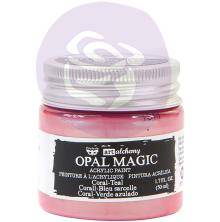 Prima Finnabair Art Alchemy Acrylic Paint 50ml - Opal Magic Coral-Teal