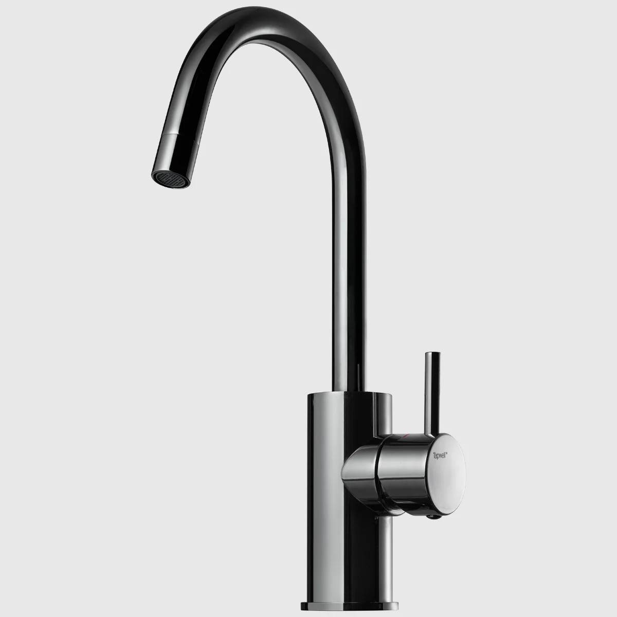 Tvättställsblandare Tapwell EVM078 Krom/Svart