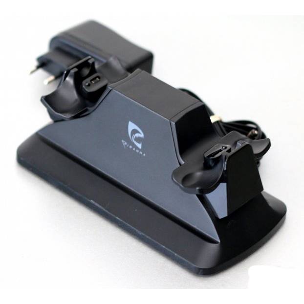 DualShock 4 Laddställ Piranha PlayStation 4 PS4 (Begagnad) - Svart