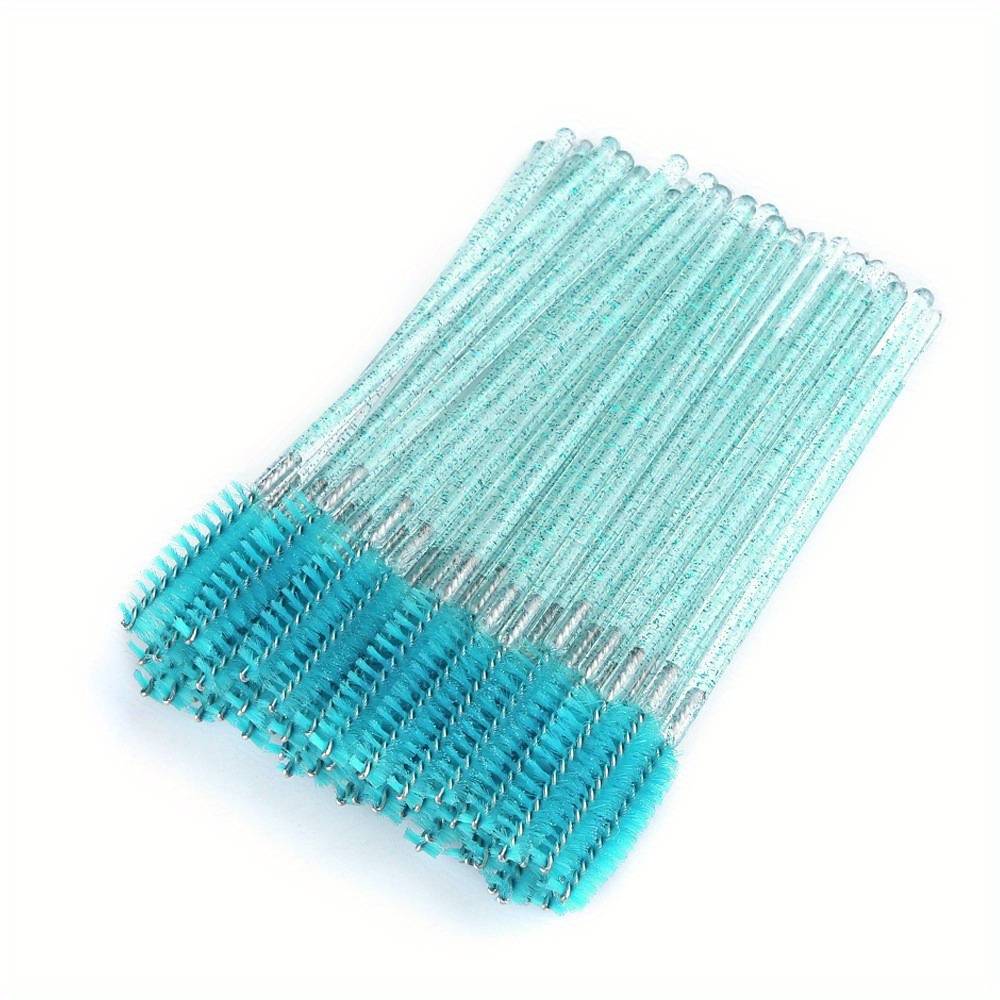 TEMU 50pcs/150pcs Disposable Mascara Brush, Makeup Brush Applicator Set For Lengthening Eyelashes And Eyebrow Brushes