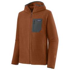 Patagonia R1 Air Full-Zip Hoody Fleecejakke Herrer størrelse XXL farve brun
