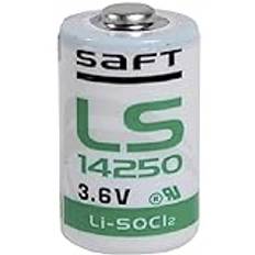 easybuyonline Hög kapacitet One Time SAFT LS 14250 1/2 AA 3.6V Litium Batteri