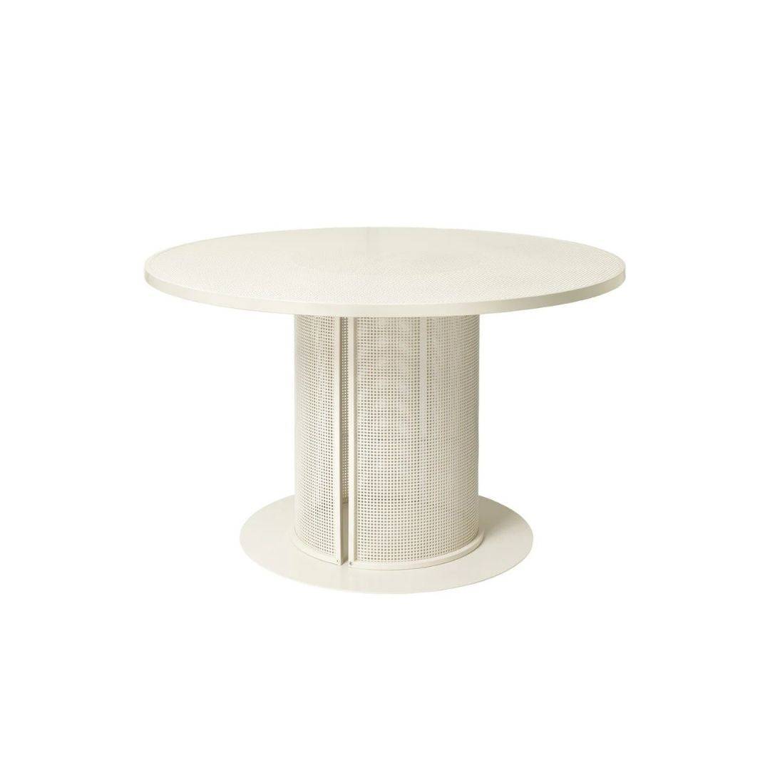Kristina Dam Studio Bauhaus Dining Table, Beige.