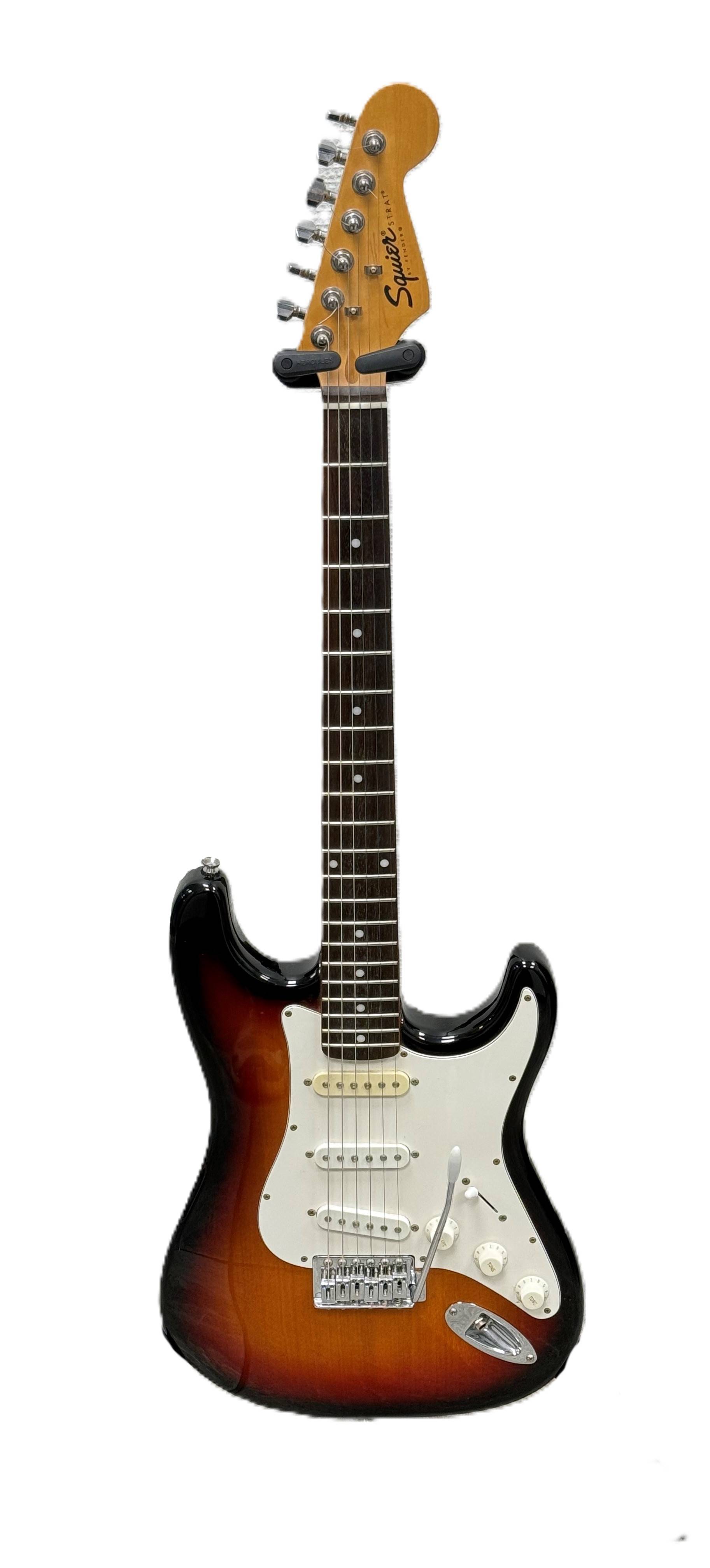 (BRUGT) Squier Stratocaster Sunburst 2003