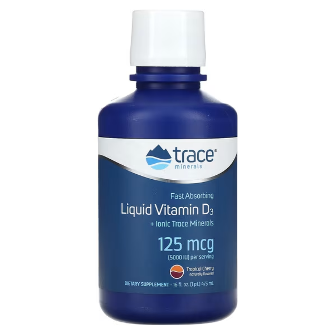 Liquid Vitamin D3 16 oz 473ml Bäst Före 2026-10