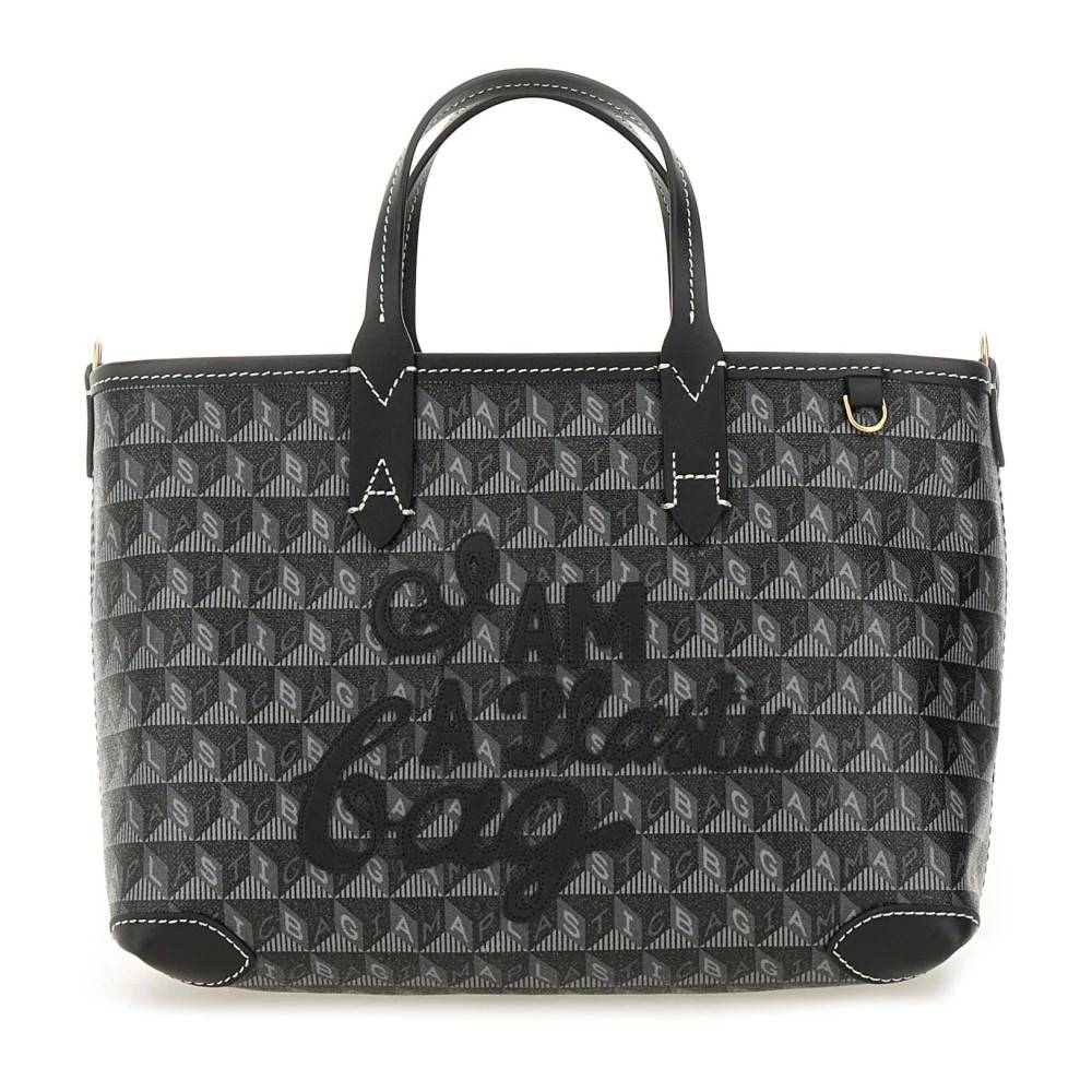 Anya Hindmarch - I Am a Plastic Bag XS Motif Tote Väskor - Dam - ONE Size - Läder