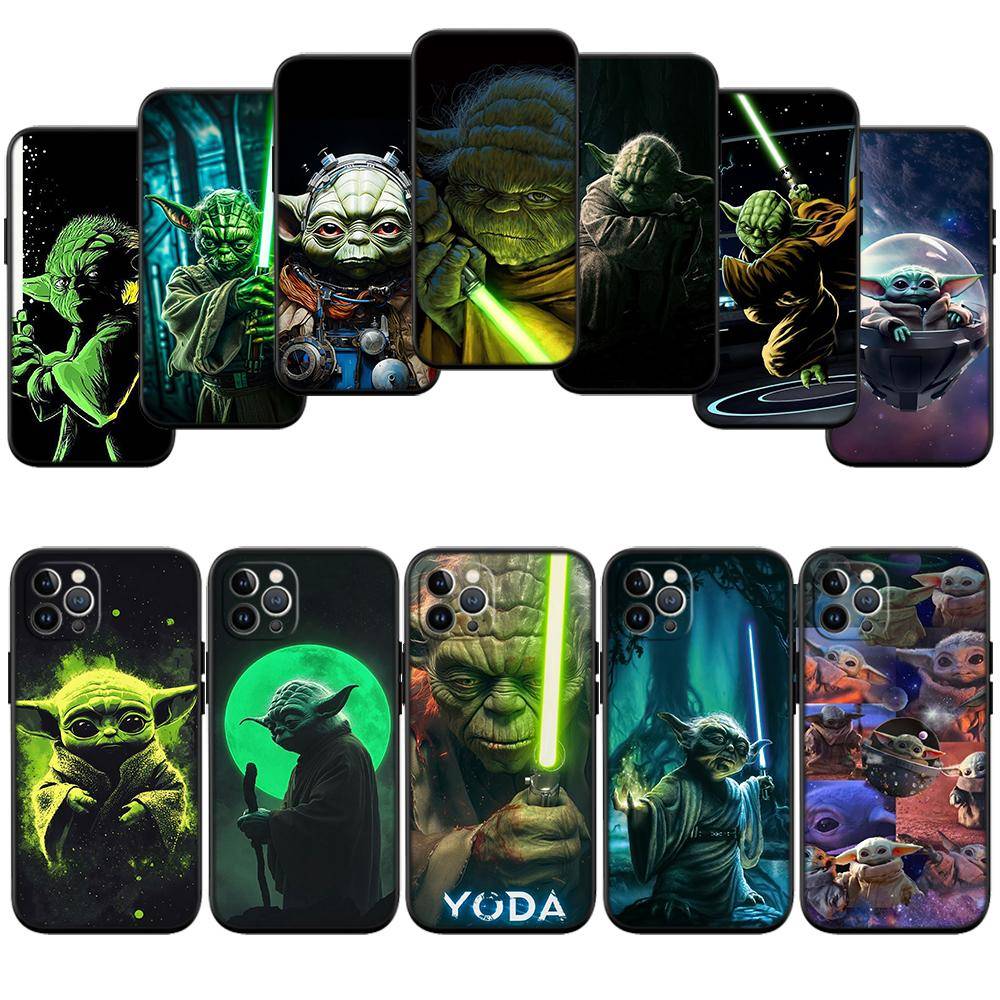 Star Wars Yoda Ny Högkvalitativt Skal Telefonfodral för iPhone SE X XS XR 16E 17 11 Pro Max 8 7 6 6s Plus Air