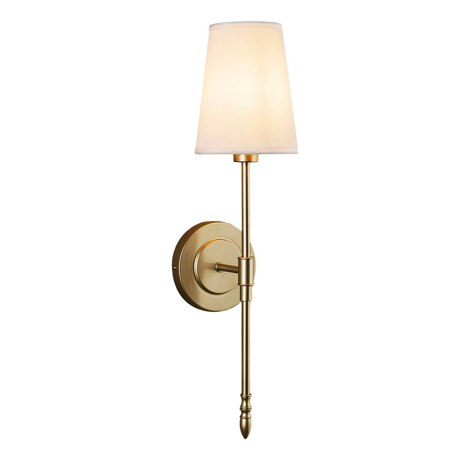 Vägglampa Vesani Hampton Mässing